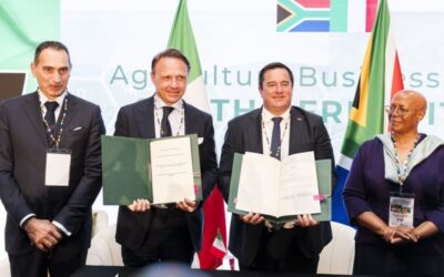ITALIAN TRADE AGENCY (ICE) CO-HOSTS LANDMARK ITALY-SOUTH AFRICA AGRI-FOOD BUSINESS FORUM AND MOU SIGNING IN CAPE TOWN