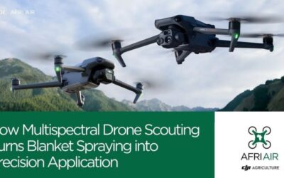 AFRI AIR PUBLISHES NEW GUIDELINES ON ALL-WEATHER FARM DRONE MONITORING AND MULTISPECTRAL SCOUTING FOR PRECISION CROP SPRAYING